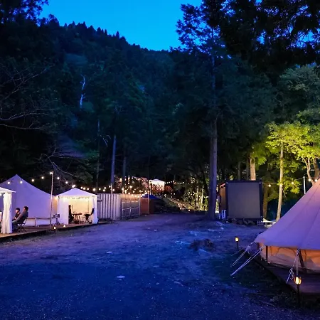 Hotel リバーサイドグランピングnuts à Higashiomi Extérieur photo